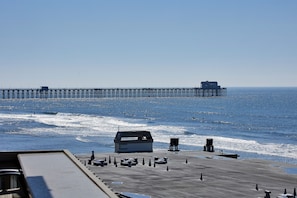 View of the Oceanside Pier to the South