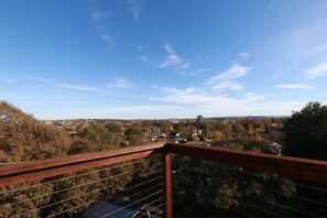 The deck views over Paso Robles.