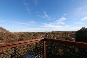 The deck views over Paso Robles.