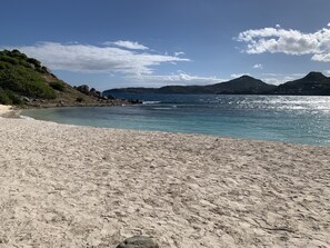 Photo 6 
 Beach to the left of the villa