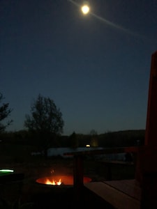 'It's Five O' Clock Here,' HOT TUB, waterfront, facing the Blue Ridge Parkway