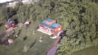 'It's Five O' Clock Here,' HOT TUB, waterfront, facing the Blue Ridge Parkway