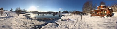 'It's Five O' Clock Here,' HOT TUB, waterfront, facing the Blue Ridge Parkway