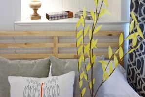 Detail of a top bedroom 