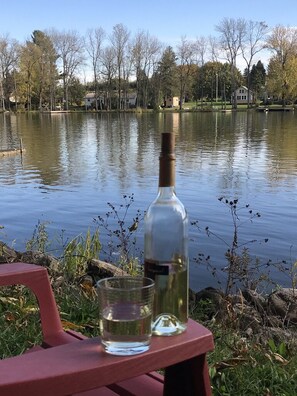 How about some local wine sitting river-side?