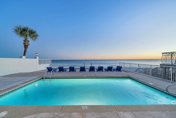 Stunning Sunsets Create a Wonderful Backdrop For a Night Dip