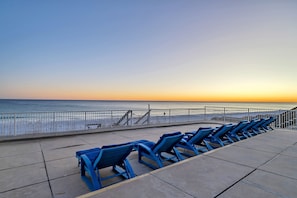Spread Out in You Sun Lounge Chairs and Enjoy the Captivating Gulf Views From Your Private Deck
