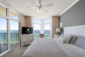 Master Suite 1 - King Bed - Attached Full Bathroom with ocean views!