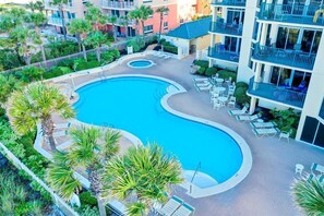Jade East beachfront pool for lounging or sunning.