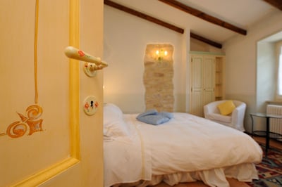 Cozy apartment-suite historic stone and beams, 'Casa de Trucchia'