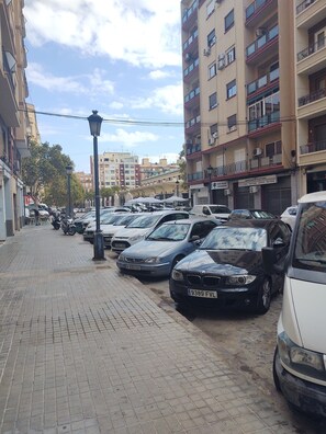 On-Street Parking BUT always busy! Patience needed! Easier times 14.00 -17.30