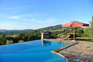 The Infinity pool at La Corte del Gusto