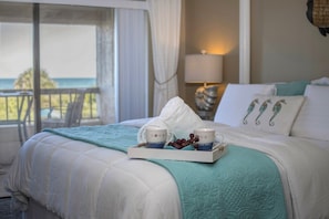 Ocean views from the master king suite.