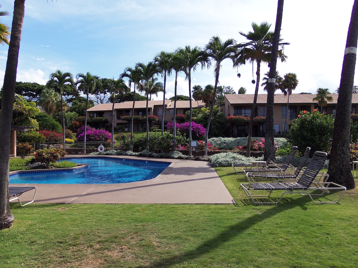 Luxurious Wailea Ekahi 45D! Close to Pools & Beach. 25 miles from fire area.