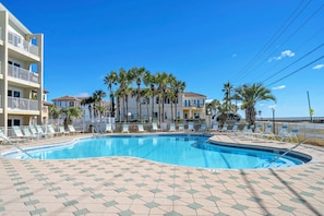 Across from the private beach - one of two pools for Maravilla Resort Guests!