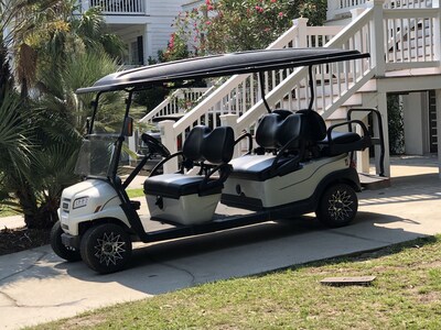 Brand New 2021 Club Car 6-Seater Golf Cart is included at no extra charge!