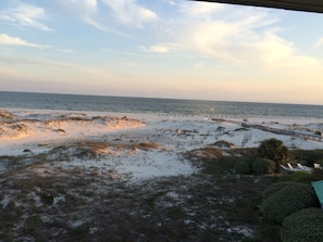Direct beach front property... awesome views!