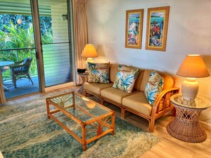 The condo makes a wonderful home for fun on Maui