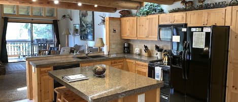 Remodeled kitchen