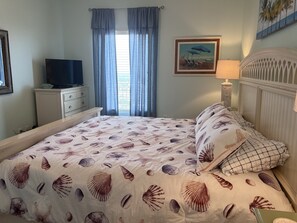 King Size Bed in Guest Bedroom