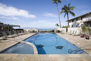 Pool and spa view