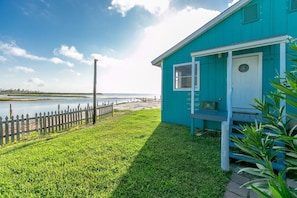 House Outside - Yes, we really are that close to the water.