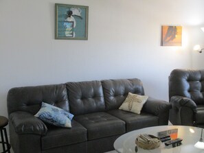 Main Room, New Couch.

