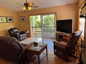 Living Area with 65" TV