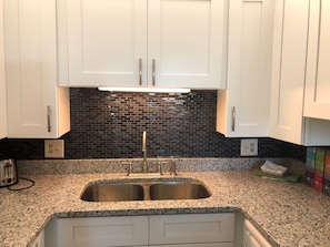 New backslash counters sink and cabinets
