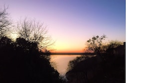 Sunset View from Deck of Lake Whitney