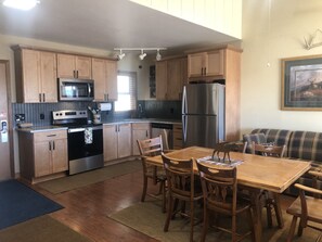 Recently updated kitchen and spacious dining area-plenty of room at Mtnside #67