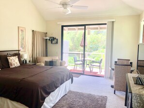 Vaulted ceilings and top floor privacy