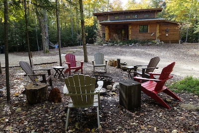 Stunning Door County Cabin In The Woods, Wi-Fi, Firepit, Fireplace, Game Room