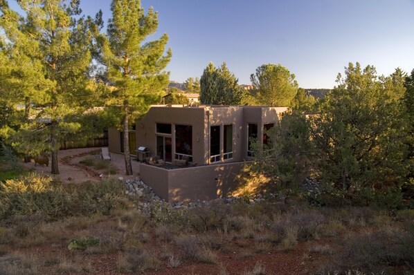 Javelina Haven is set at the base of a small, quiet canyon.