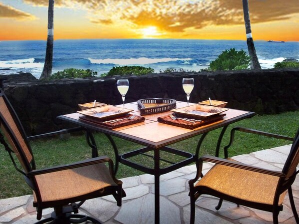 Really... you can't get anymore oceanfront.