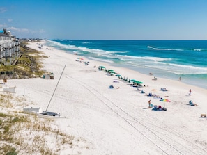 View of our beach