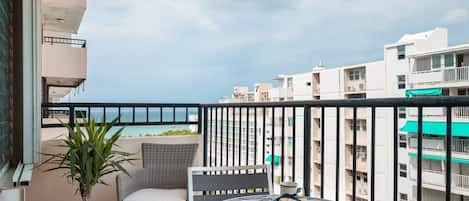 Balcony with Partial  Ocean View 