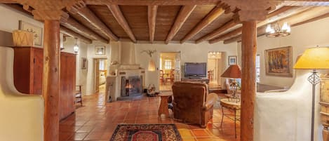 This home provides a unique opportunity to dwell in real Puebloan architecture.