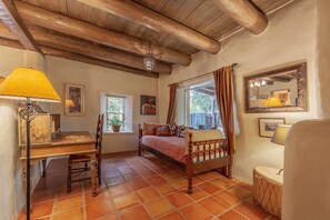 Comfortable daybed adds extra sleeping space, or just a pleasant spot to relax. 