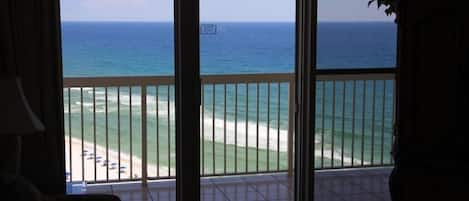 Ocean View from Living Room and Master Bedroom Balcony of VRBO 170682