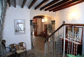 Interior of the entrance