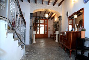 Interior of the entrance