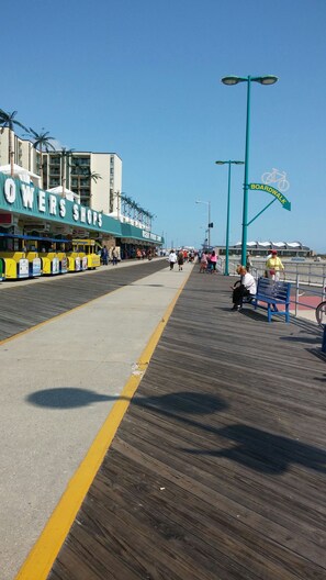 Our end of the Boardwalk. Approx 4 blocks from Convention Center. 