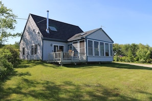 Cottage view - facing the ocean