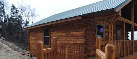 Cabin Front with walkway