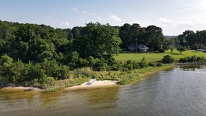 Drone View of Mom and Pop's property