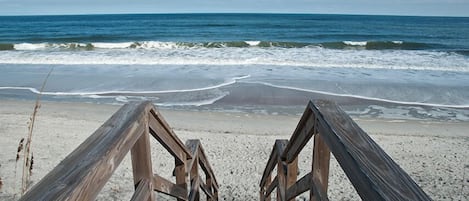 Private Staircase to The Beach