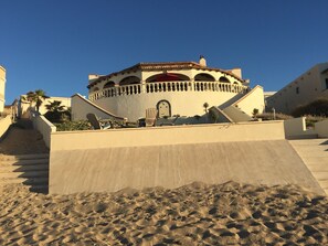 Beach side view