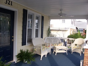 1 Side View of Open Porch