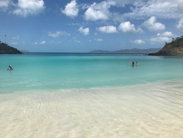 Perfect sand and skies!